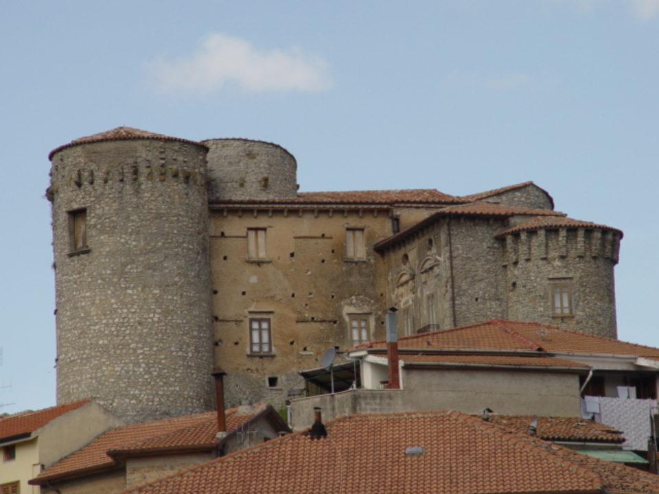 The fortress Roccadaspide Salerno